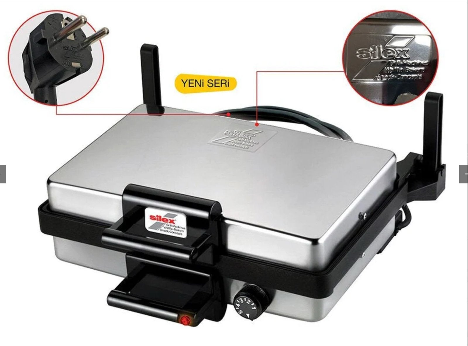 Silex Grill Apparaat – 2000 Watt – Non-Stick – Origineel, Witgoed en Apparatuur, Ophalen of Verzenden, Nieuw