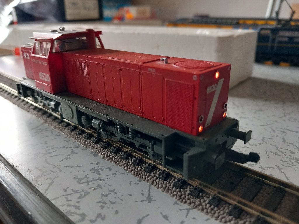 ns 6400 digitaal, Ophalen, Liliput, Gelijkstroom, Locomotief