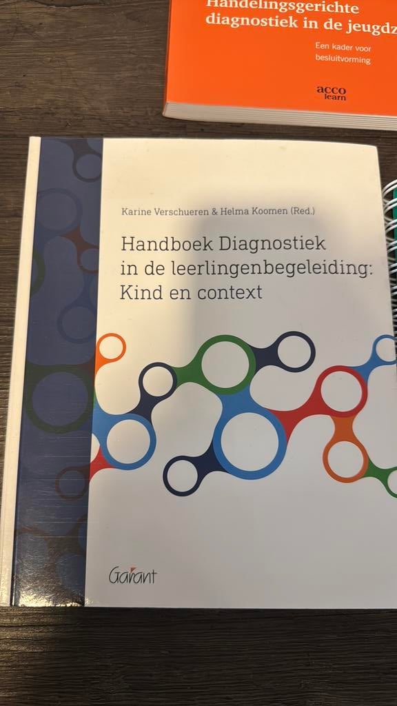 Handboek diagnostiek in de leerlingenbegeleiding, Boeken, Studieboeken en Cursussen, Ophalen of Verzenden, Beta, Zo goed als nieuw