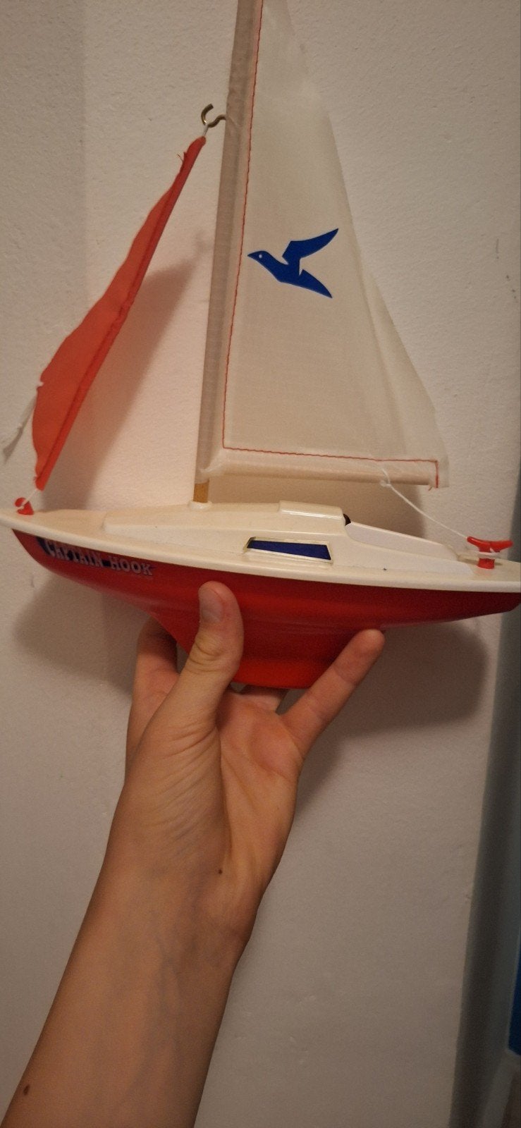 Leuke mini zeilboot speelgoed - Captain Hook, Ophalen of Verzenden