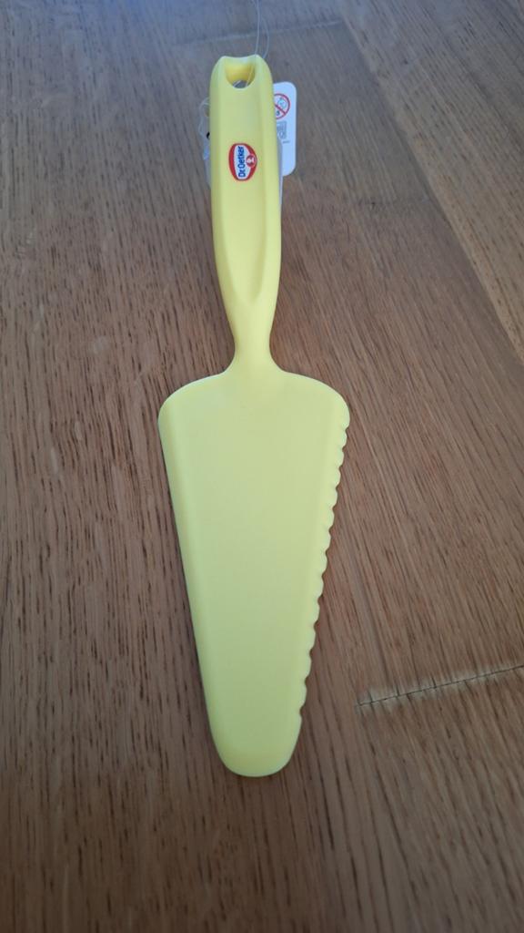Dr. Oetker Taartschep - Geel, Ophalen of Verzenden