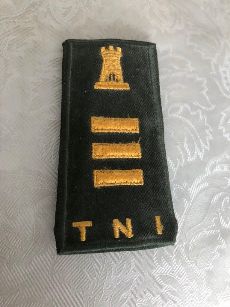 Embleem, rangonderscheiding Indonesische Leger, Ophalen of Verzenden, Landmacht, Nederland, Embleem of Badge