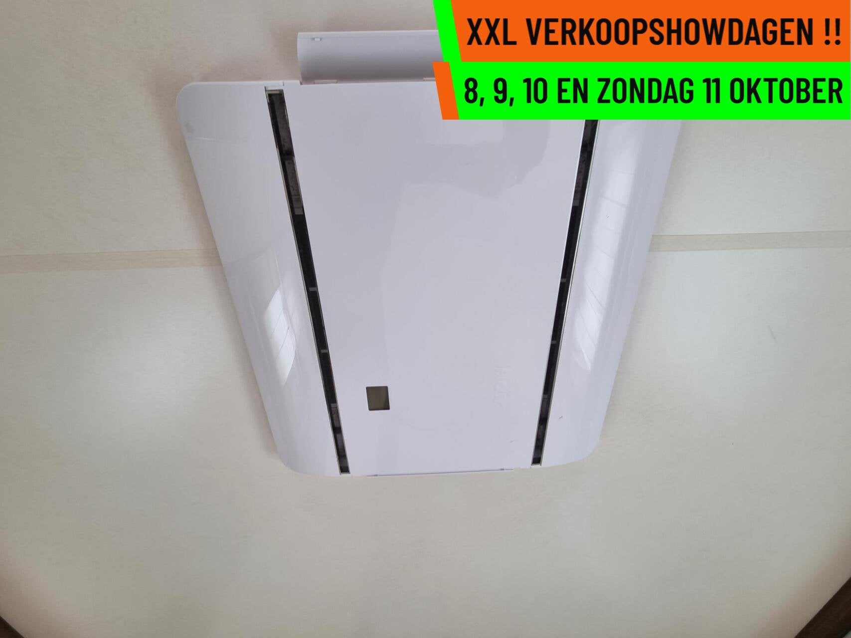 HOBBY PRESTIGE 720 KFU STAPELBED + MOVER +AIRCO +CASS LUIFEL, Rondzit, Hobby, Bedrijf, Hordeur
