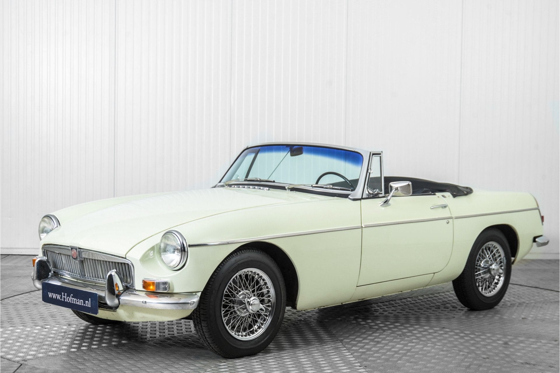 MG B (bj 1968), B, Gebruikt, Cabriolet, Wit