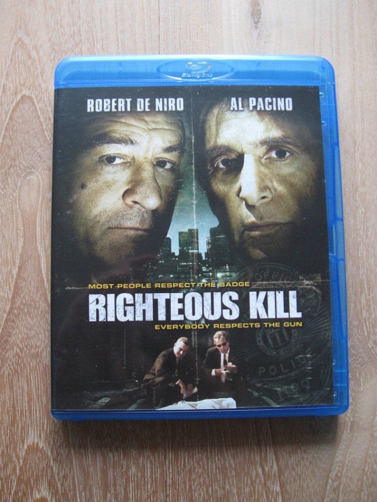 Blu-ray Righteous Kill Robert De Niro Al Pacino, Engels, Nederlands, Film, Ophalen of Verzenden