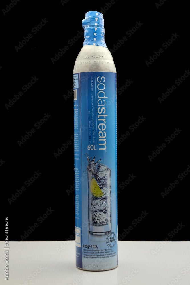 6x Lege SodaStream cilinders (blauw/schroef), Ophalen, Nieuw