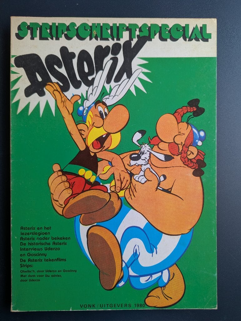 Stripschriftspecial Asterix, softcover, Eén stripboek, Ophalen of Verzenden, Gelezen