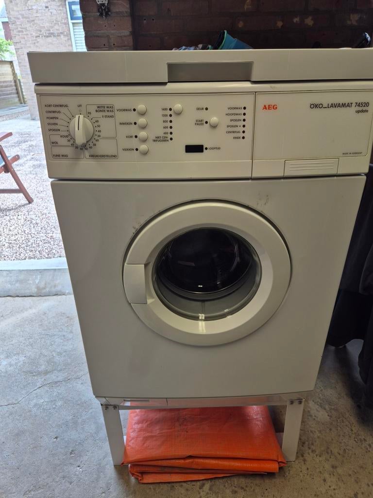 AEG wasmachine öko-lavamat, Ophalen, Gebruikt, 85 tot 90 cm, 1200 tot 1600 toeren