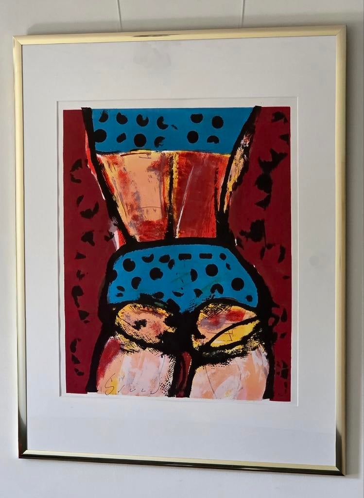 Herman Brood - Bikini Girl - EA - Handgesigneerd, Ophalen of Verzenden