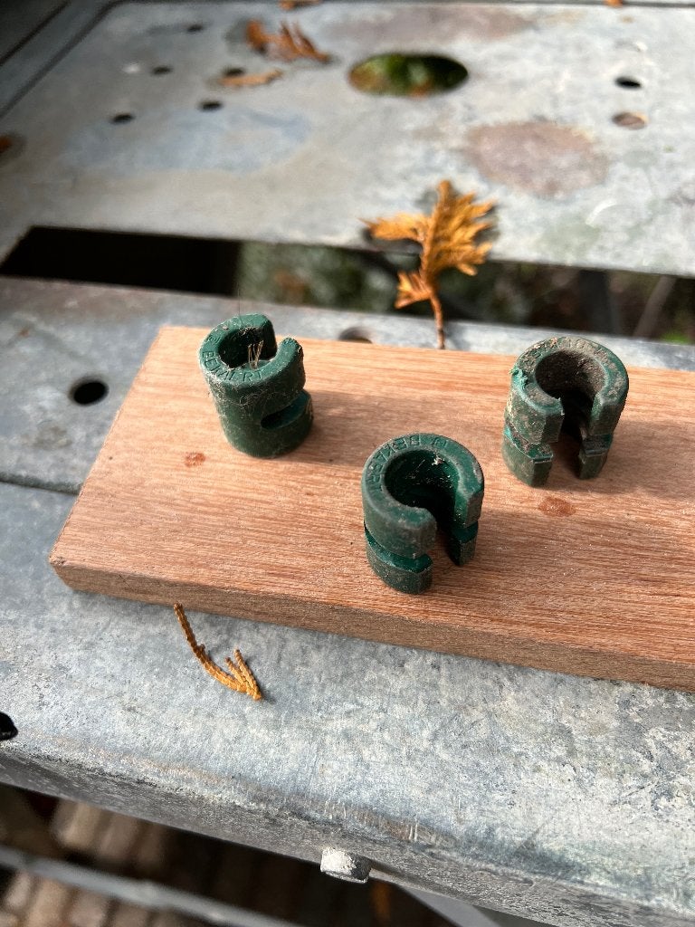 Bekaert Gaashekwerk - Groen gaas met palen en bevestiging, Ophalen, Gebruikt, IJzer, Gaashekwerk