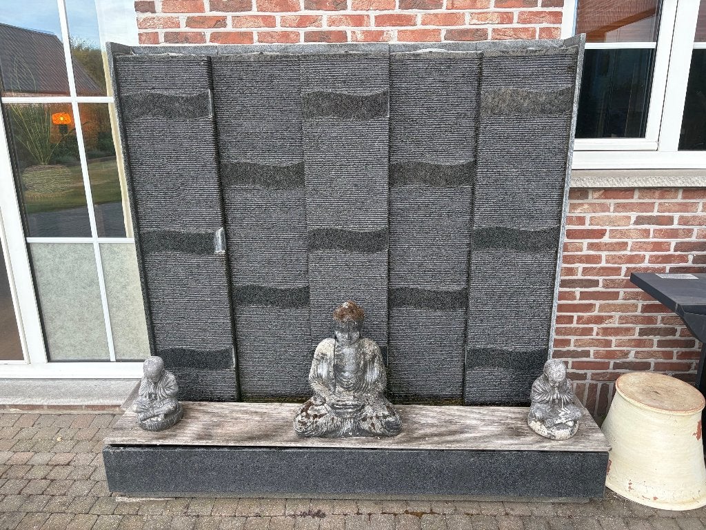 Mooie grote fontein te koop, Tuin en Terras, Waterpartijen en Fonteinen, Ophalen, Zo goed als nieuw, Graniet, Fontein