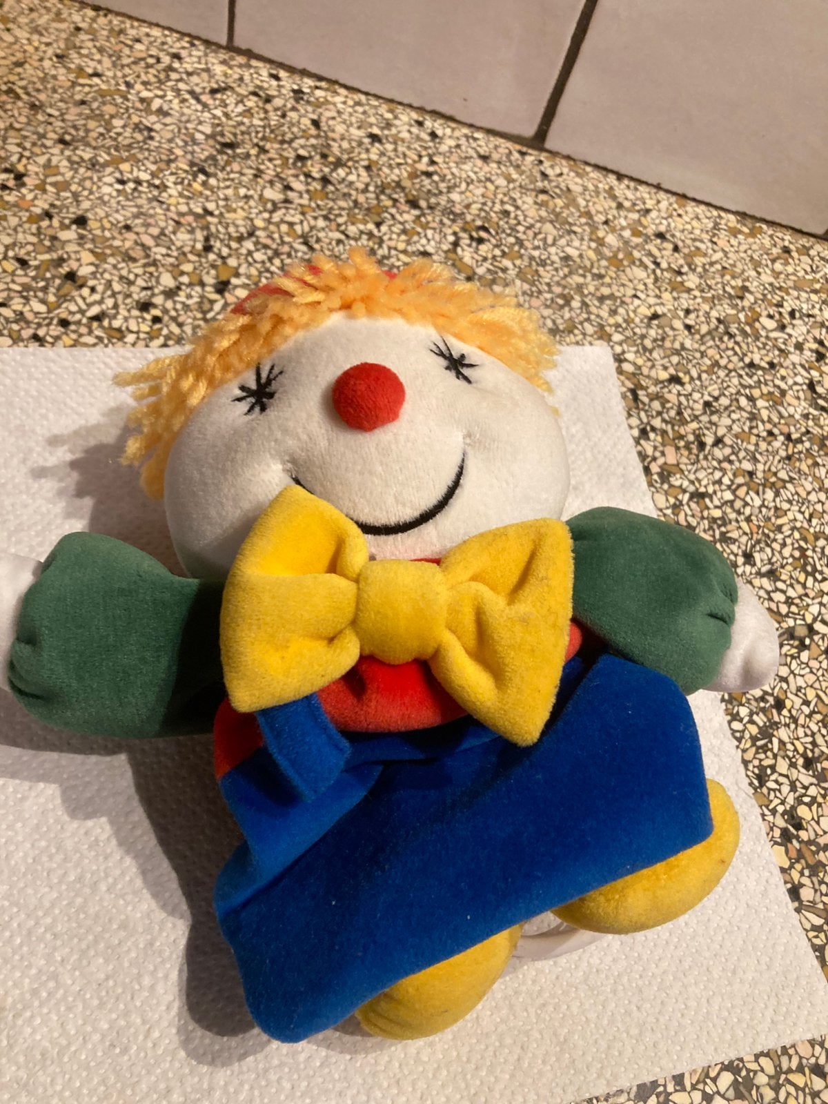 Muziek popje clown, Ophalen of Verzenden, Zo goed als nieuw