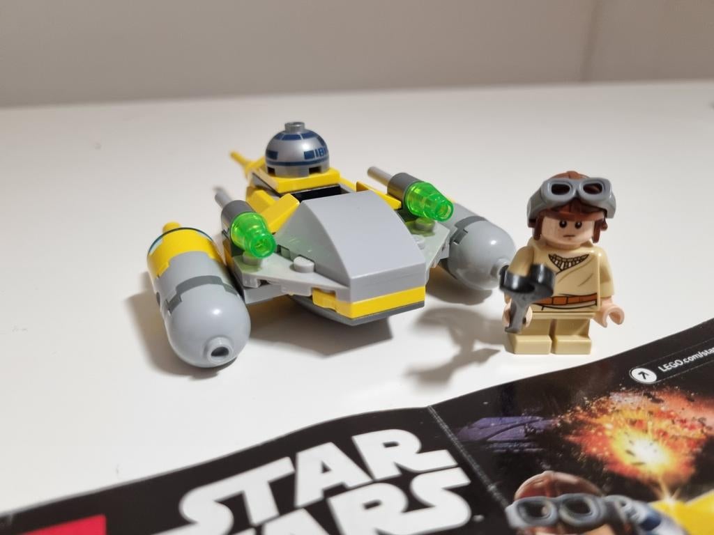 Lego Star Wars 75223 Naboo Starfighter, Kinderen en Baby's, Speelgoed | Duplo en Lego, Ophalen of Verzenden, Zo goed als nieuw