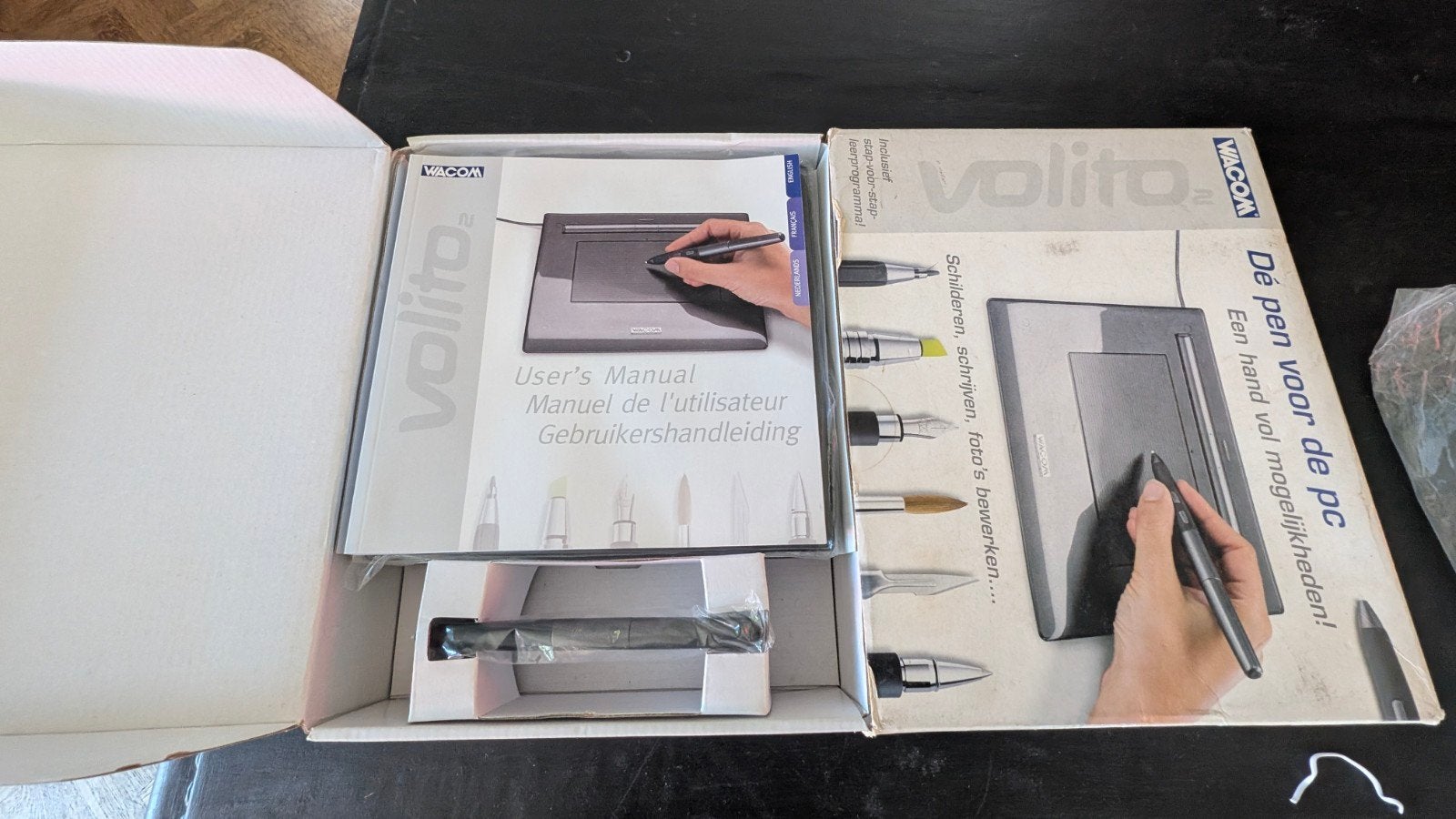 Wacom Volito CTF-420 Grafisch Tekentablet met Pen, Ophalen of Verzenden, Zo goed als nieuw, Bedraad, Wacom