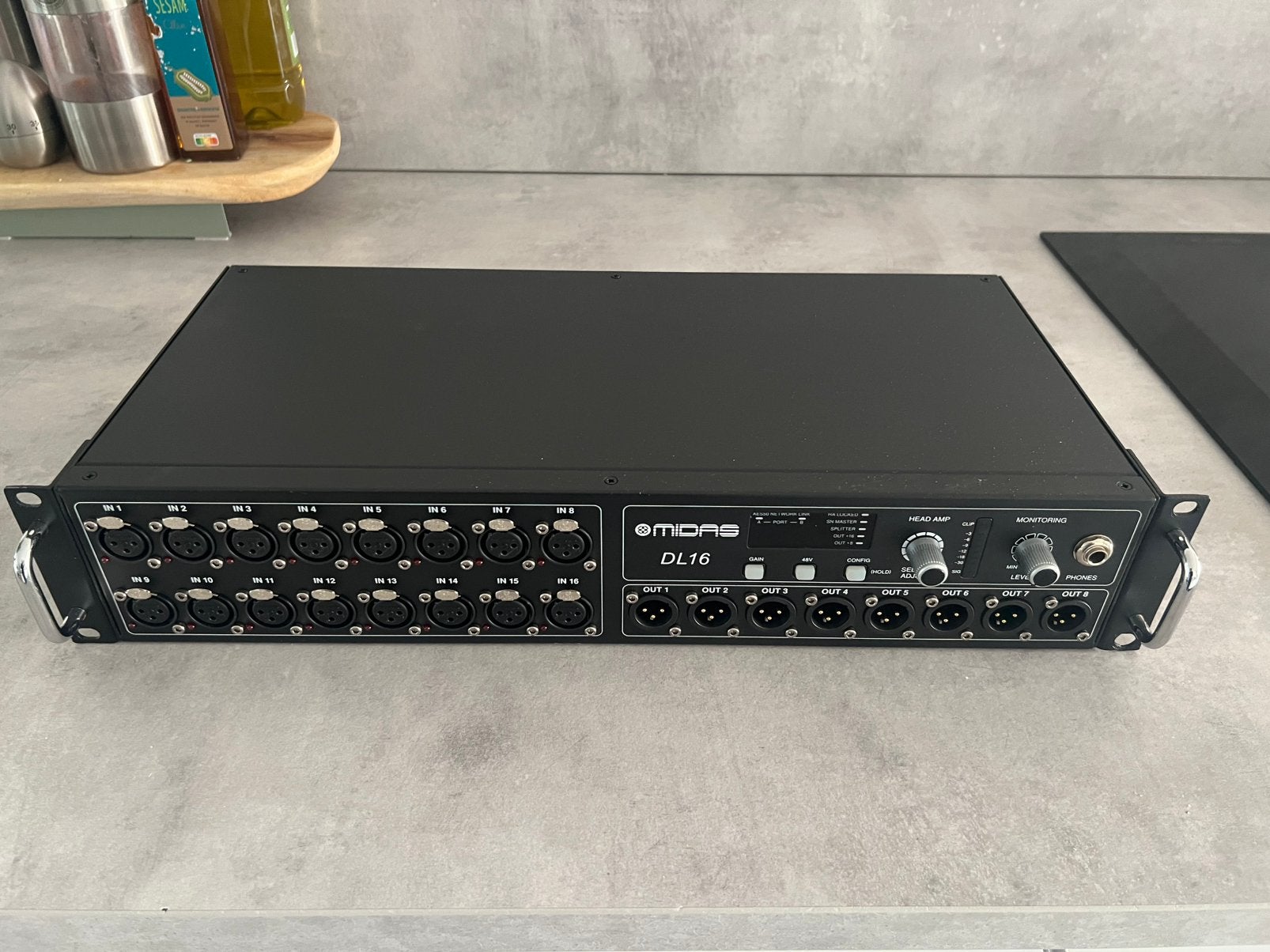 Midas Dl16, Muziek en Instrumenten, Ophalen of Verzenden, Gebruikt, 10 tot 20 kanalen