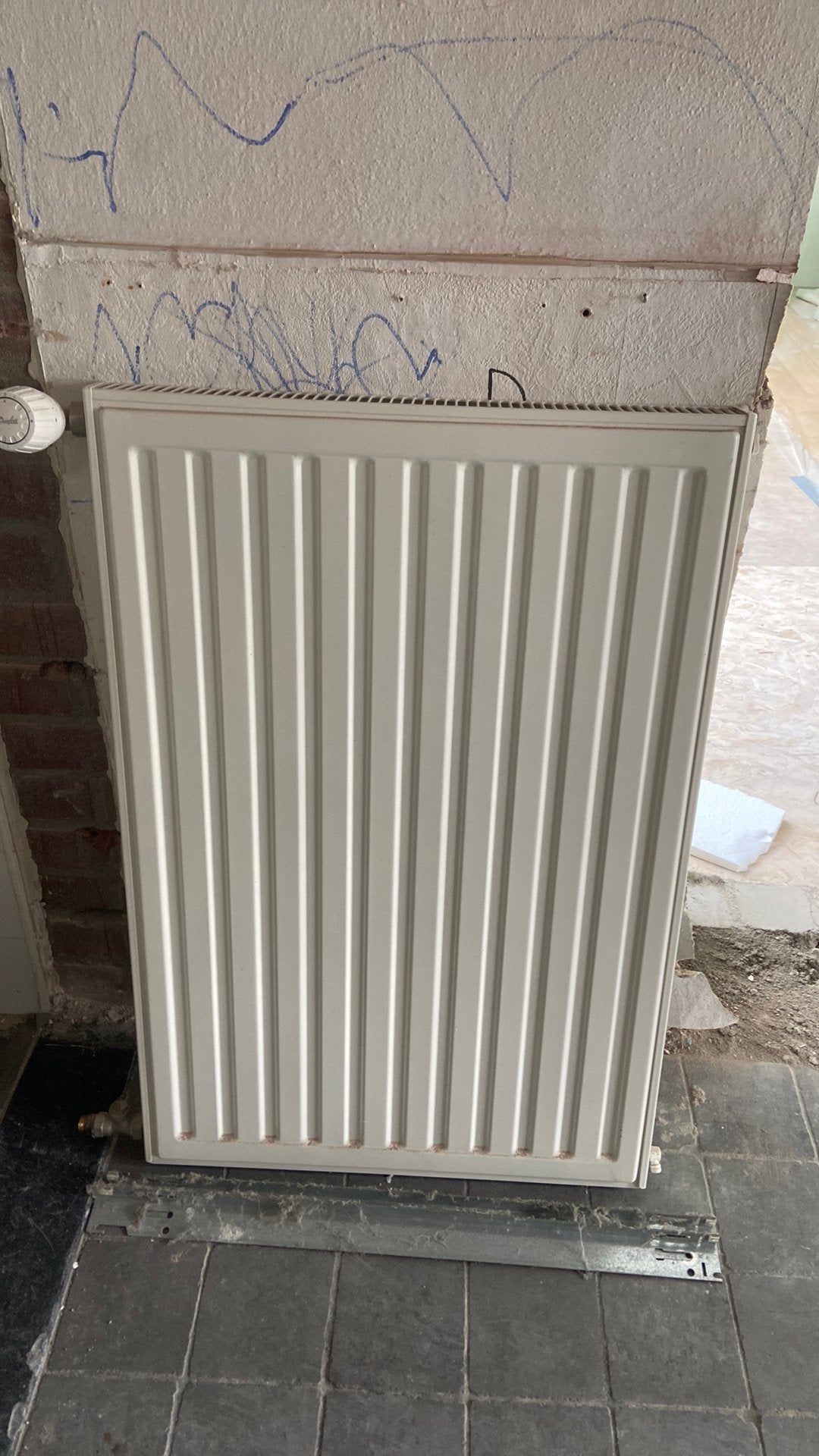 Radiator, Doe-het-zelf en Verbouw, Verwarming en Radiatoren, Ophalen, Zo goed als nieuw, Radiator, 30 tot 80 cm