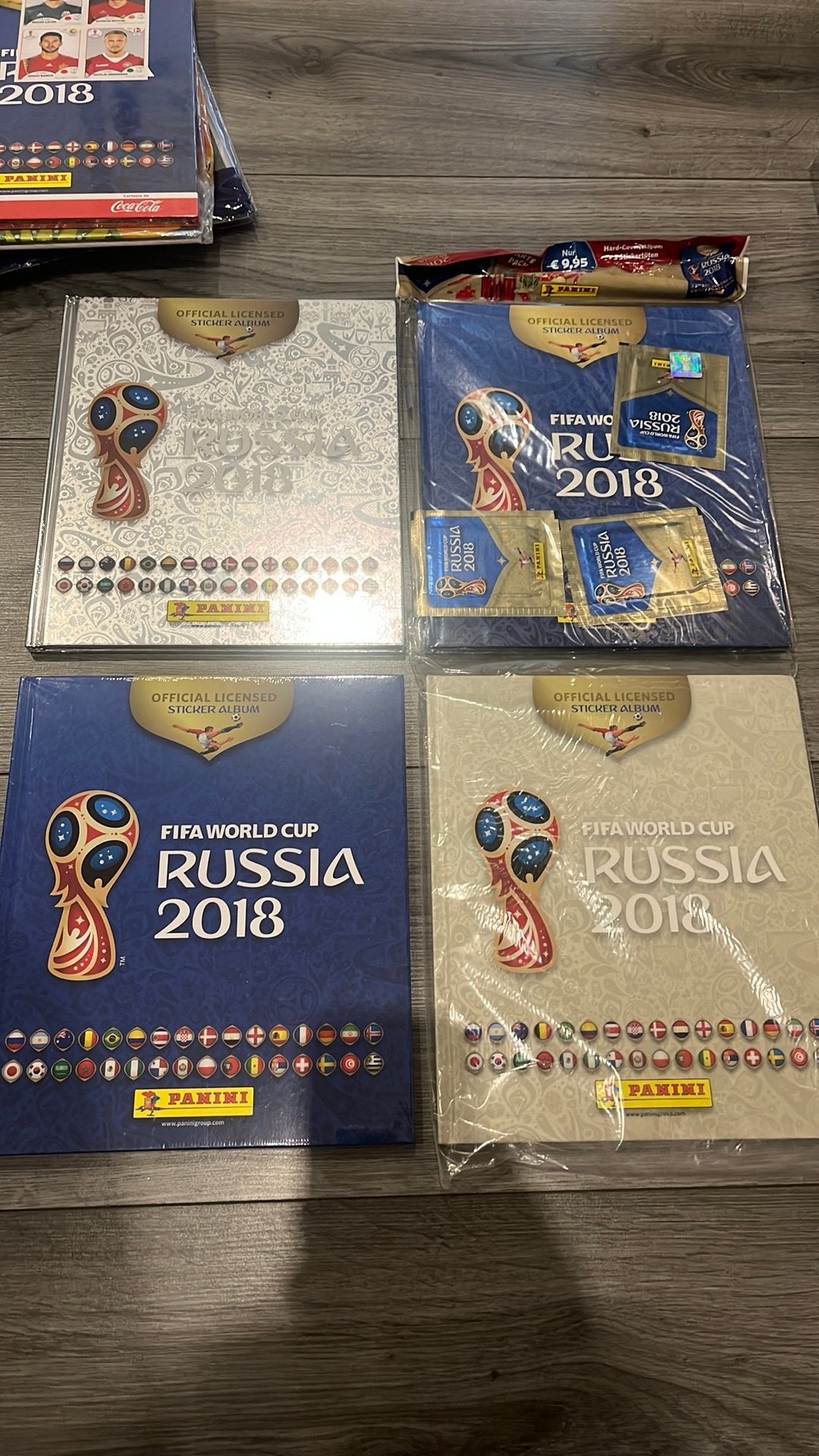 Panini Wold Cup 2018 Hardcover en Starterset, Ophalen of Verzenden, Zo goed als nieuw, Plaatje
