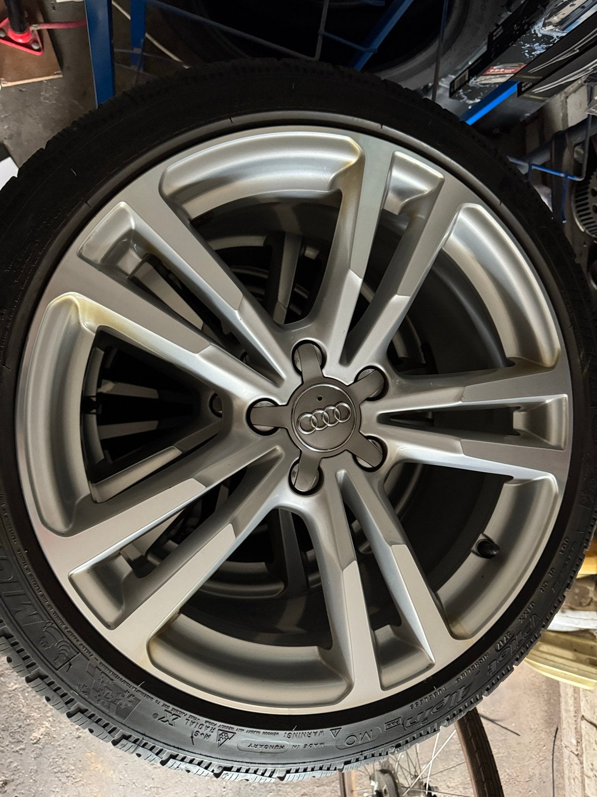 Originele Audi A3 S3 RS3 8V S-line 18 inch winterwielen, Ophalen, Gebruikt, Audi