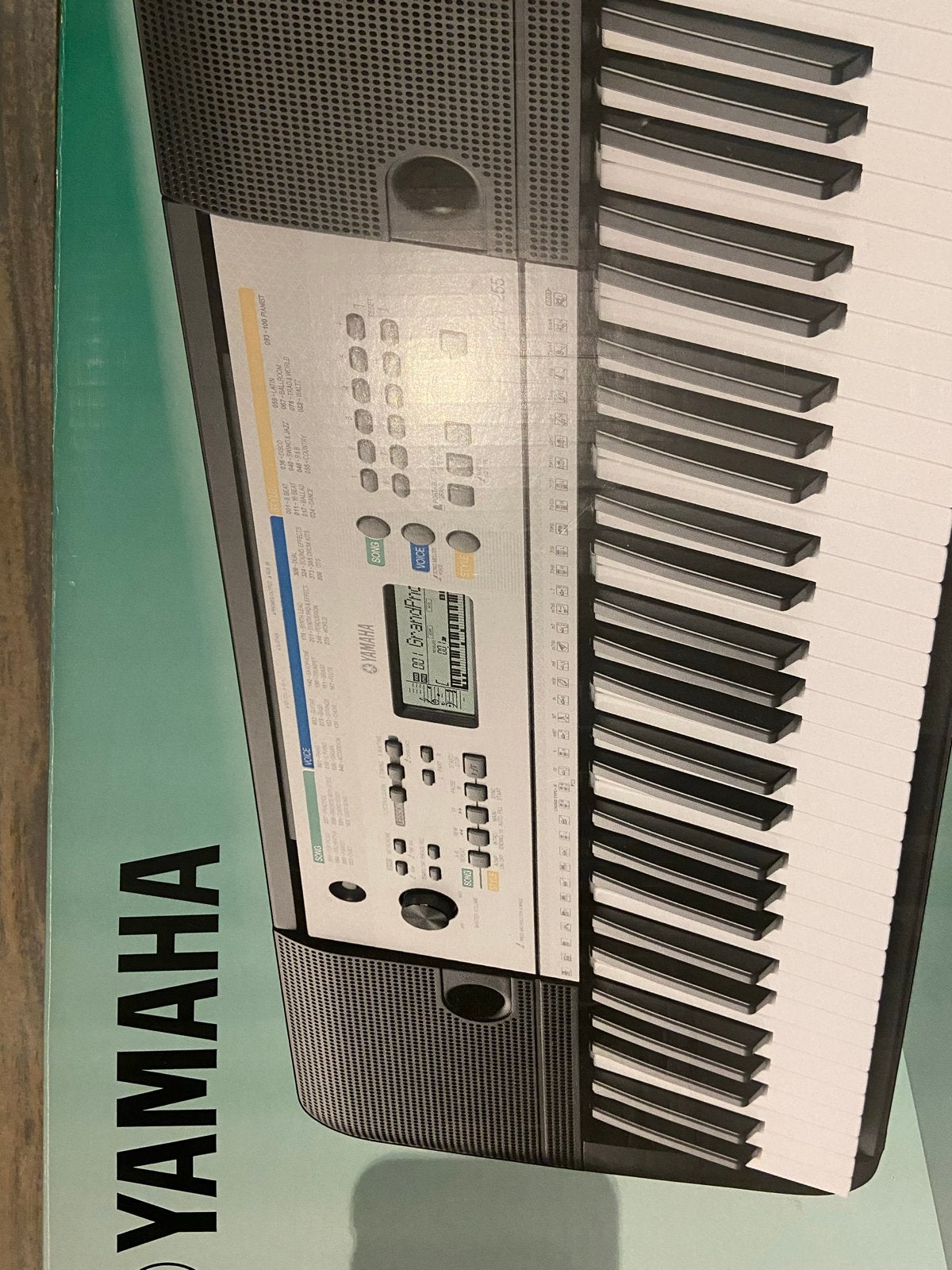 Yamaha YPT-255 keyboard - Zo goed als nieuw, Muziek en Instrumenten, Keyboards, Ophalen, 61 toetsen, Yamaha, Zo goed als nieuw