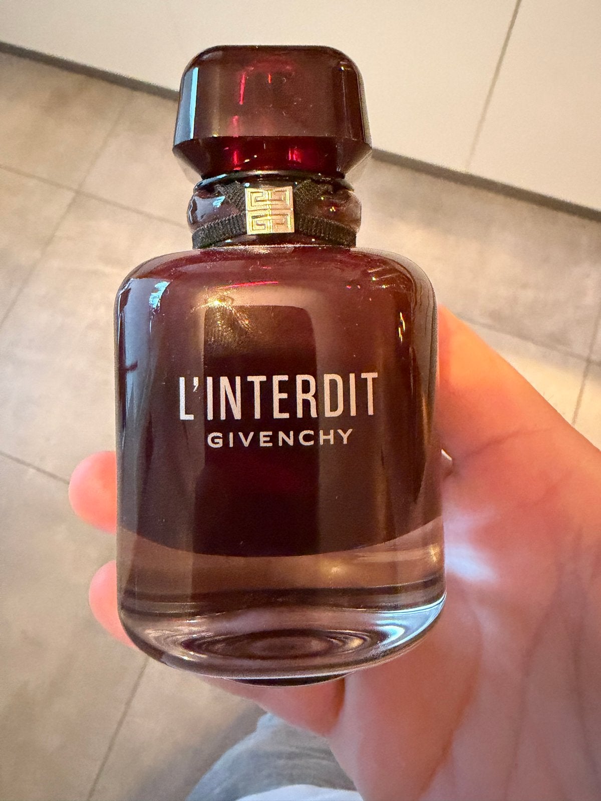 Givenchy L'Interdit Eau de Parfum Rouge 80ml, Ophalen of Verzenden, Zo goed als nieuw
