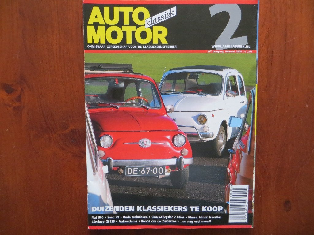 Auto Motor klassiek 2 2005 Simca-Chrysler, 99, 500, Minor, Ophalen of Verzenden, Nieuw, Overige merken