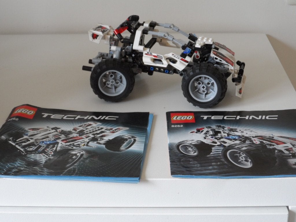 Lego Technic 8262 Quad Bike met instructies, Lego, Inclusief instructies, Ophalen of Verzenden, Zo goed als nieuw