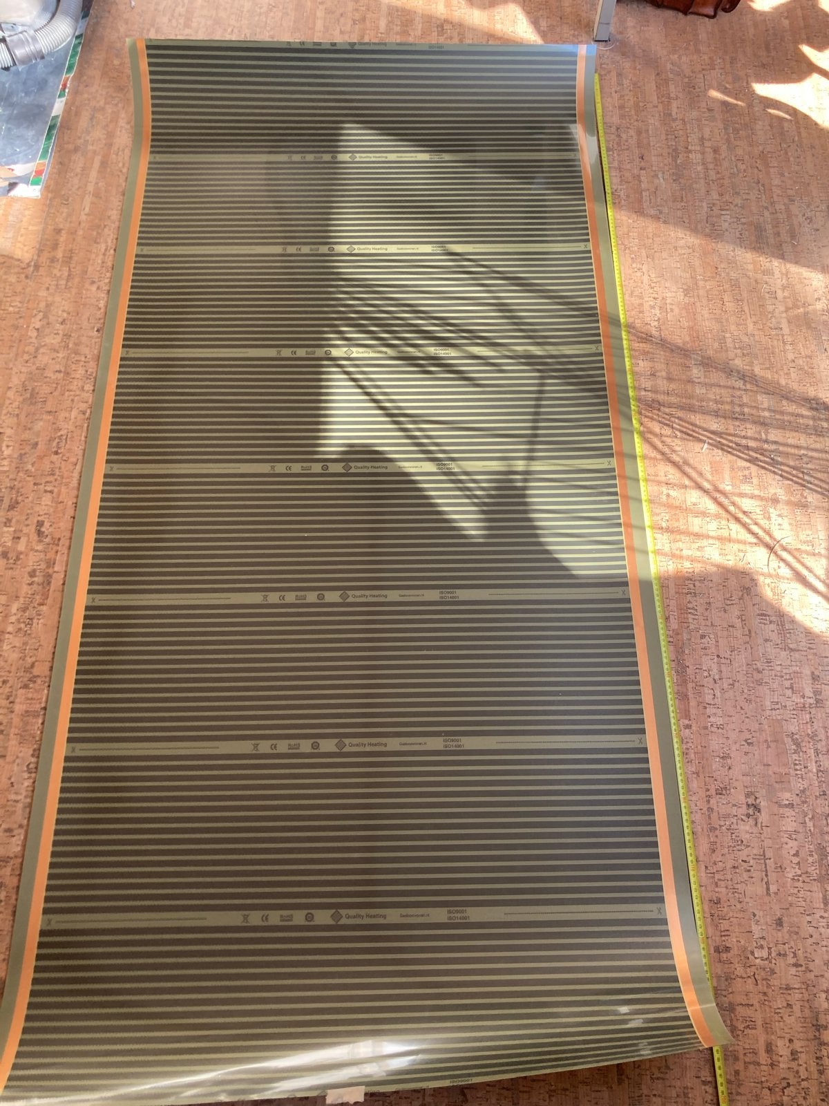 Quality Heating infrarood vloerverwarming, Ophalen, Hoog rendement (Hr), Overige typen, Nieuw