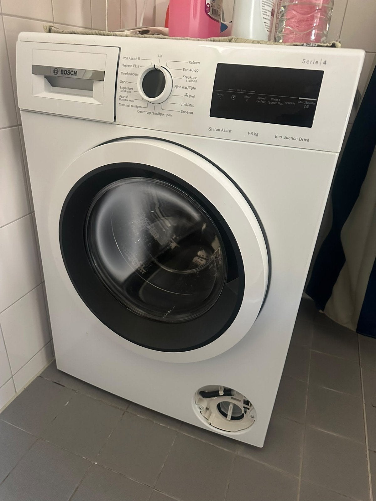 Bosch Serie 4 Wasmachine - 1-8 kg Eco Silence Drive