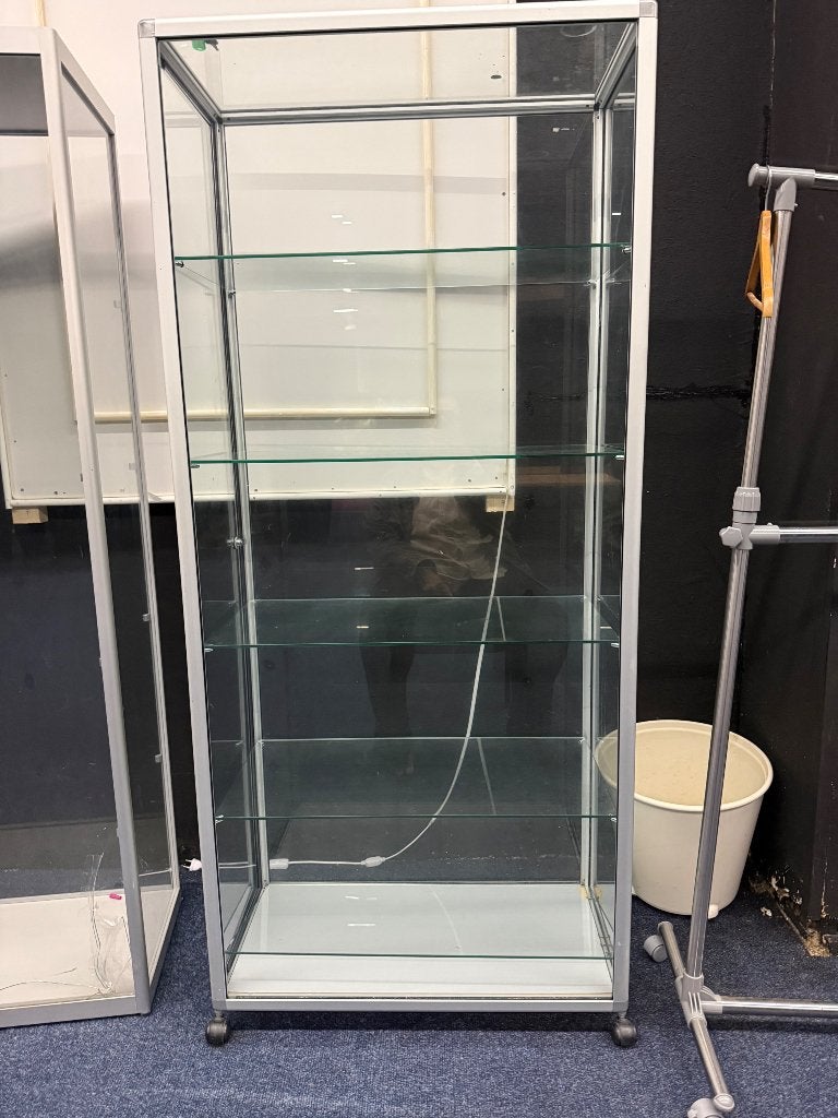 Vitrinekast (glazen), Ophalen, Gebruikt, 50 tot 100 cm, Glas