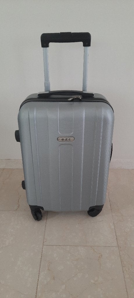 koffer DZL handbagage, Ophalen, Wieltjes, 50 tot 60 cm, Hard kunststof