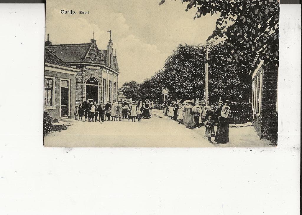 Garijp GR-stempel 22 juni 1917 Buurt  militair naar Monster, Verzamelen, Ophalen of Verzenden, Voor 1920, Gelopen, Friesland