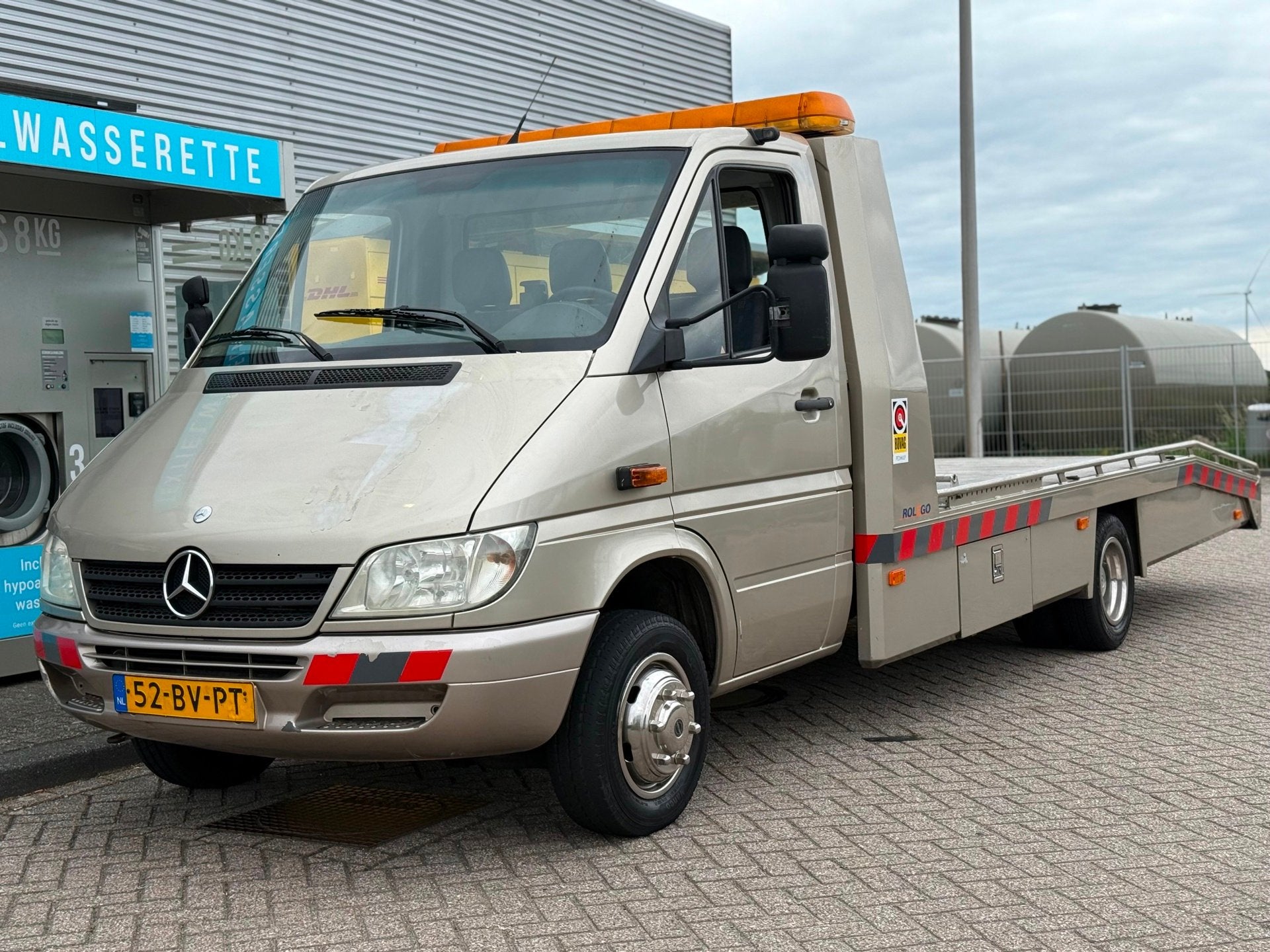 Mercedes-Benz Sprinter 411 CDI Bj 12-2005 Tijhof Luchtvering, Auto's, Gebruikt, Euro 6, 4 cilinders, 3000 kg