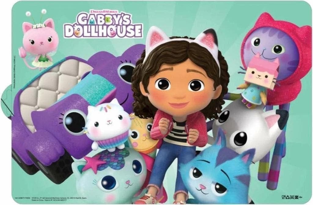 Gabby's Poppenhuis Placemat / Gabby's Dollhouse, Ophalen of Verzenden, Nieuw, Gabby