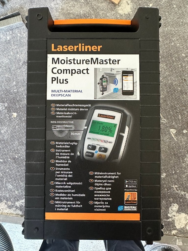 Vochtmeter Laserliner, Doe-het-zelf en Verbouw, Meetapparatuur, Ophalen, Nieuw, Vocht of Vloeistof