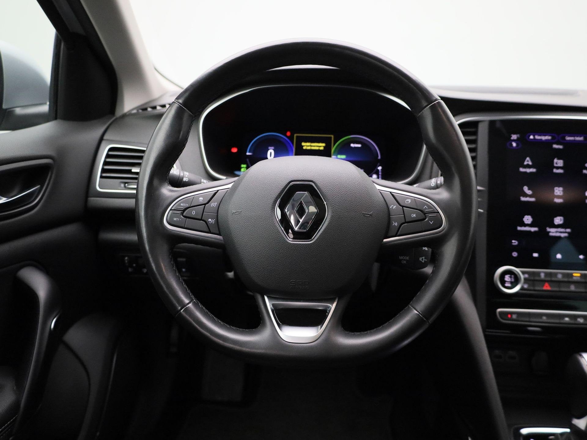 Renault Mégane Estate 1.6 E-Tech Plug-In Hybrid 160 Intens, Stof, Gebruikt, 4 cilinders, Parkeersensor