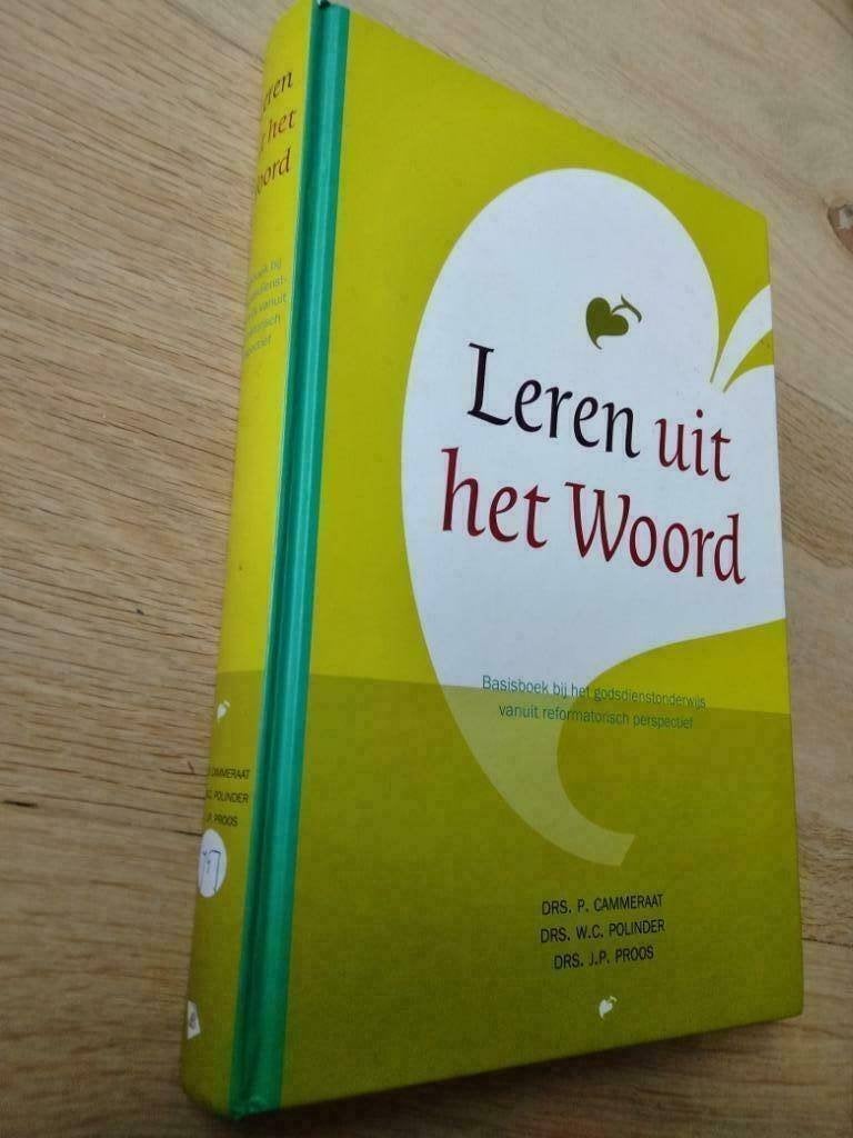 Nr. 757 Drs. P. Cammeraat Leren uit het Woord, Drs. P. Cammeraat, Christendom | Protestants, Ophalen of Verzenden, Zo goed als nieuw