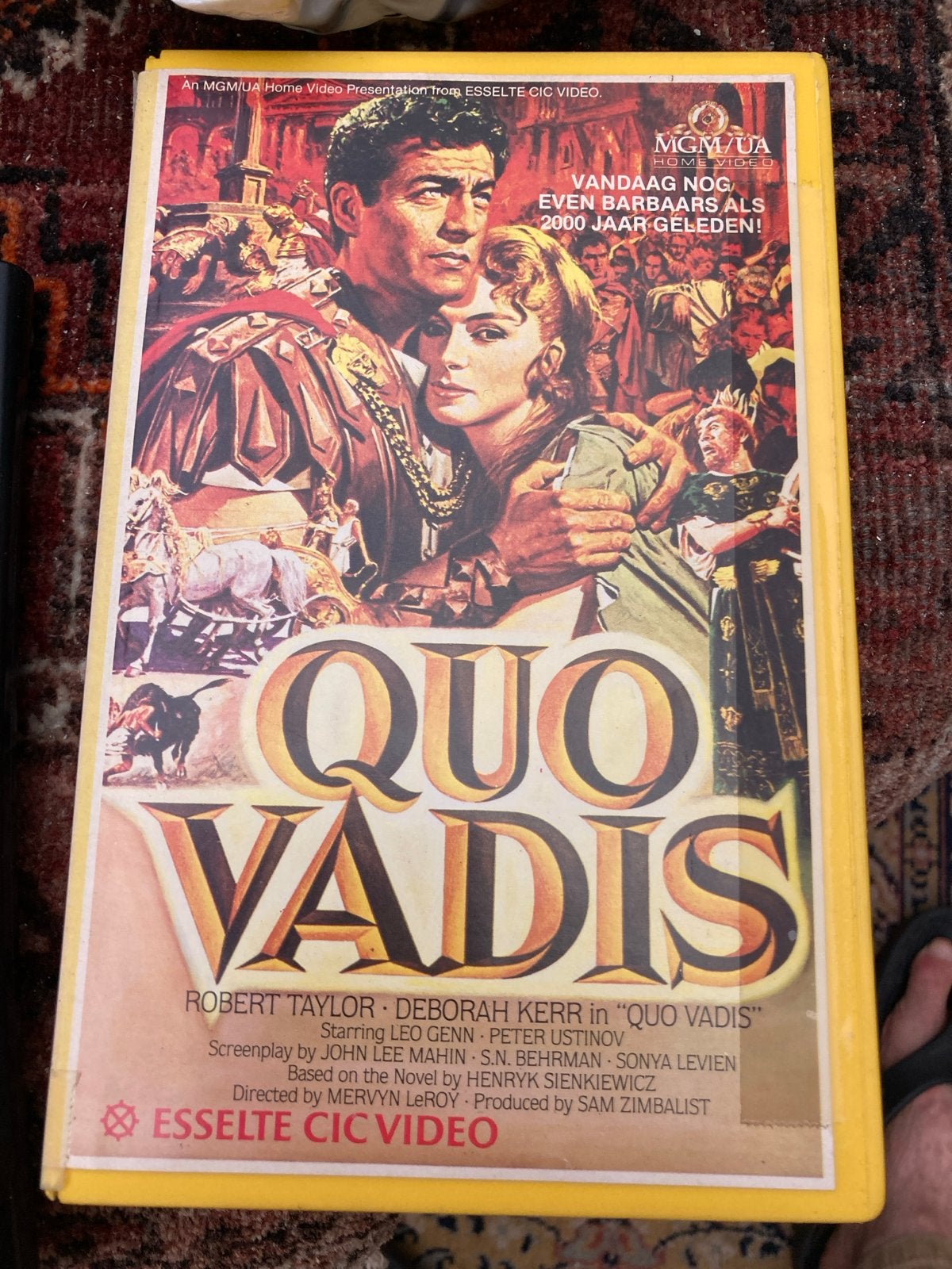Quo Vadis VHS - Klassieke historische film, Drama, Ophalen of Verzenden, Vanaf 12 jaar, VHS