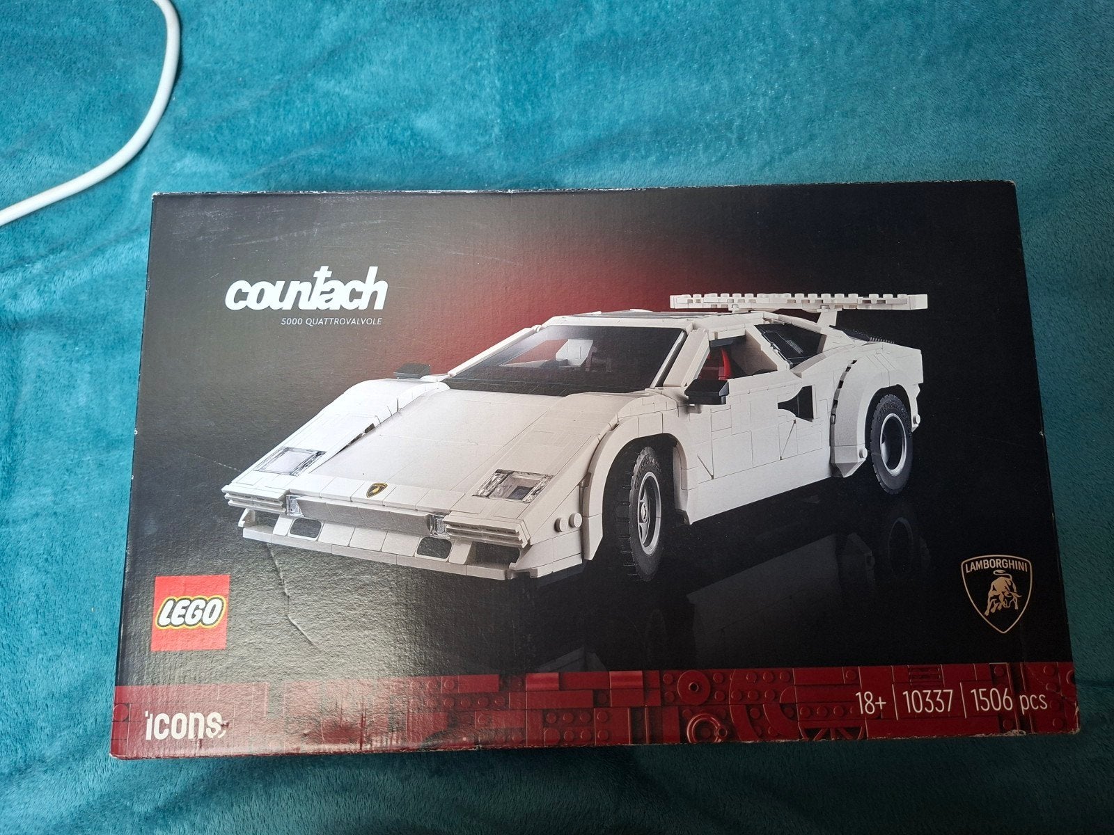 Lego Lamborghini countach, Compleet, Gebruikt, Lego, Ophalen of Verzenden