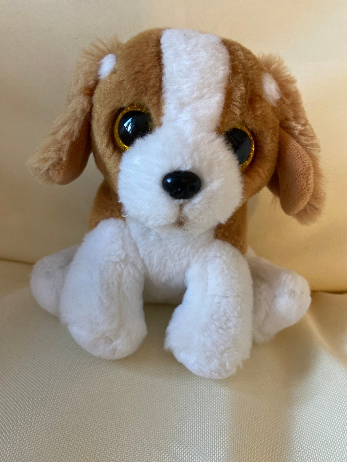 Ty beanie babies knuffel hond Barker, Kinderen en Baby's, Speelgoed | Knuffels en Pluche, Ophalen of Verzenden, Zo goed als nieuw