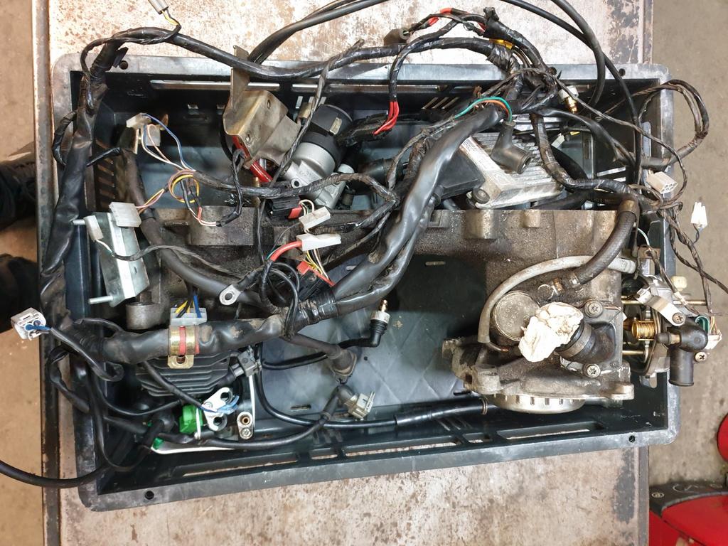 Gilera Runner Injectie motorblok met onderdelen., Ophalen of Verzenden, Gebruikt, Blok, Piaggio