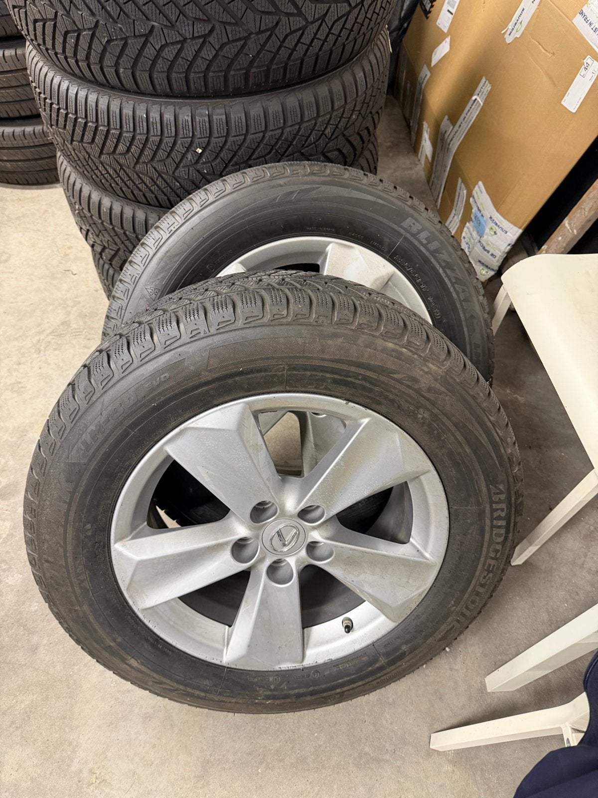 Lexus NX300h originele velgen met sensoren, Auto-onderdelen, Ophalen, 18 inch, Gebruikt, Banden en Velgen