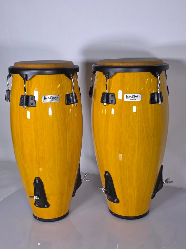 Set Conga’s Headliner, Muziek en Instrumenten, Headliner percussion, Thailand, Ophalen of Verzenden, Zo goed als nieuw