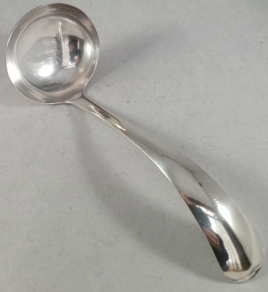 Zilveren juslepel Haags Lofje antiek 835 zilver, Ophalen of Verzenden, Zilver