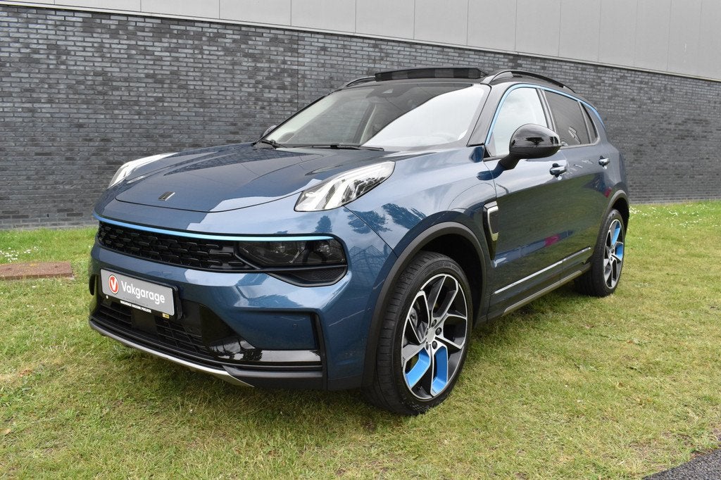 Lynk & Co 01 1.5 Plugin-Hybride nl auto Pano (bj 2021), Auto's, Lynk & Co, Automatische klimaatregeling, Blauw, 120 €/maand, Bedrijf