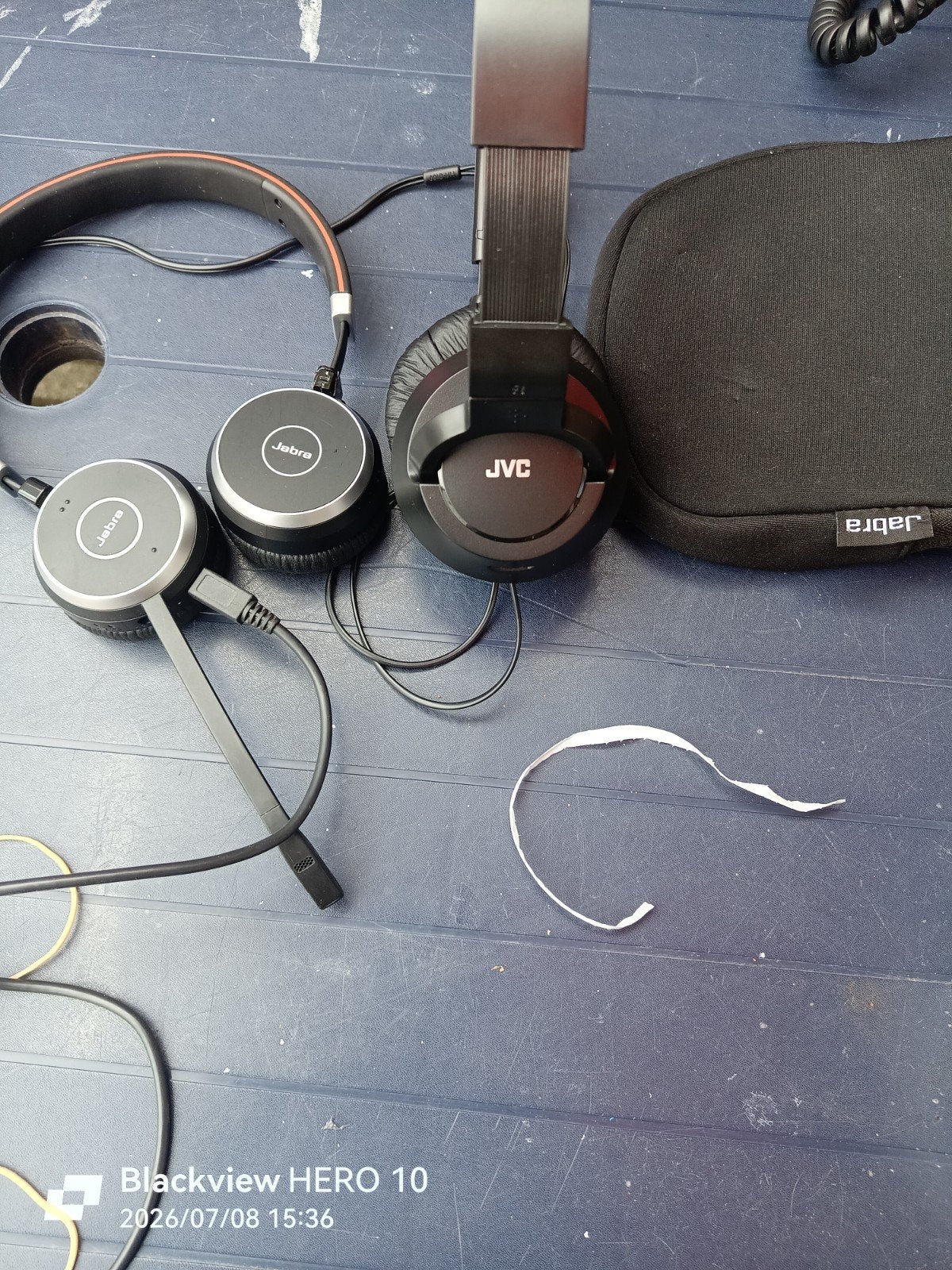Jabra en jvc koptelefoon, On-ear, Ophalen of Verzenden, Zo goed als nieuw, Draadloos