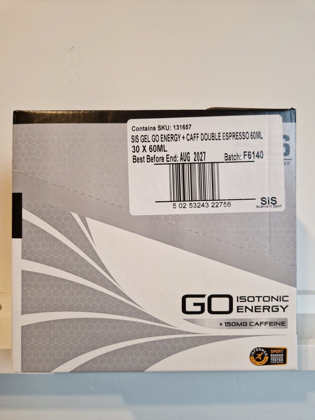 SIS GO energy gel + caffeine double espresso, Ophalen of Verzenden, Nieuw, Poeder of Drank