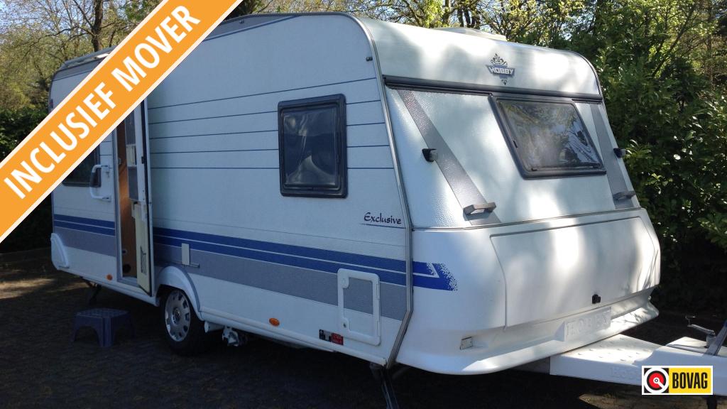 Hobby Exclusive 495 UFE met Mover, Rondzit, Hobby, Overige typen, 4 tot 5 meter