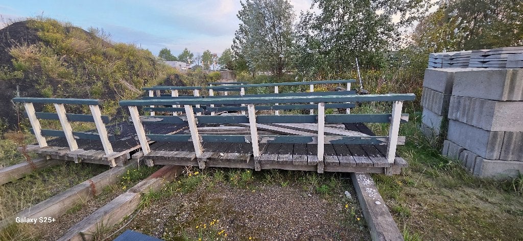 houten brug, Ophalen, Gebruikt, 200 cm of meer, 50 cm of meer