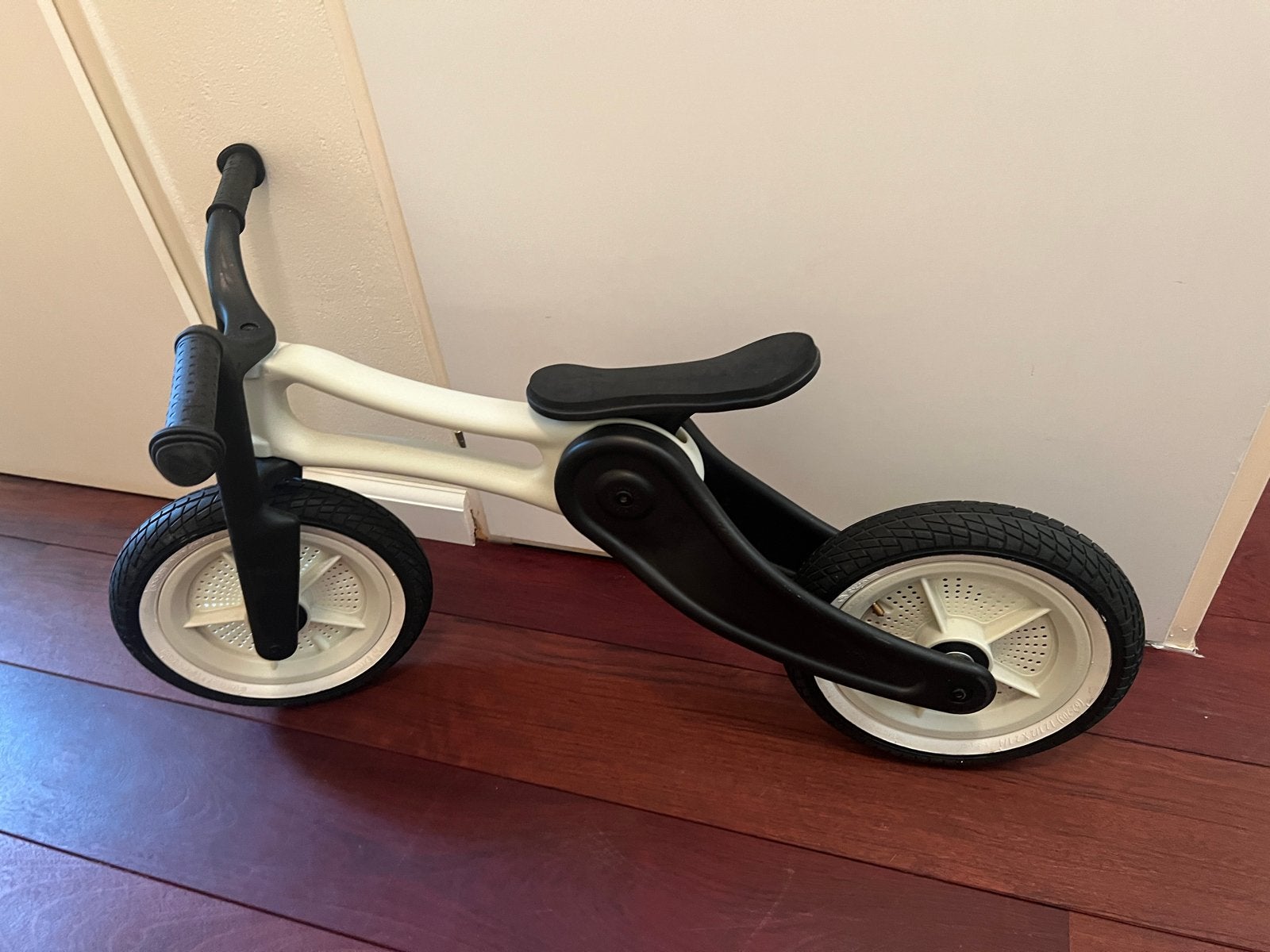 Loopfietsje wit/zwart/Training Cycle/Balance BikeforToddler, Ophalen, Zo goed als nieuw, Loopfiets