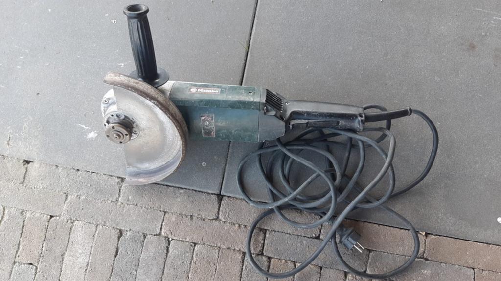 Metabo haakse slijper, Doe-het-zelf en Verbouw, Gereedschap | Slijpmachines, Ophalen of Verzenden, 1000 watt of meer, Haakse handslijpmachine